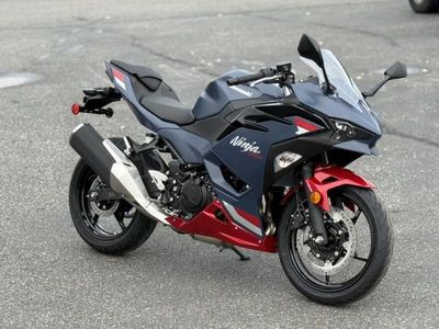 2026 Kawasaki Ninja 500 ABS Metallic Matte Twilight Blue - Photo 3