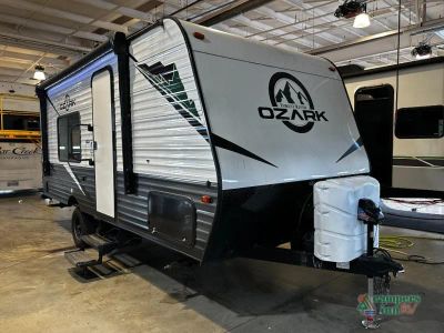 2022 Forest River RV Ozark — front three-quarter view