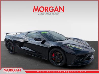 2022 Chevrolet Corvette 1LT in Black — front three-quarter view