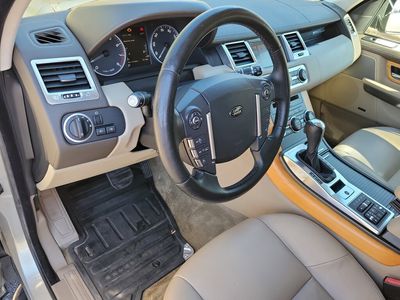 2013 Land Rover Range Rover Sport — rear three-quarter view