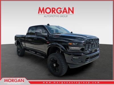 2025 Ram 2500 Big Horn in Black — front three-quarter view