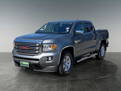 2018 GMC Canyon — rear three-quarter view