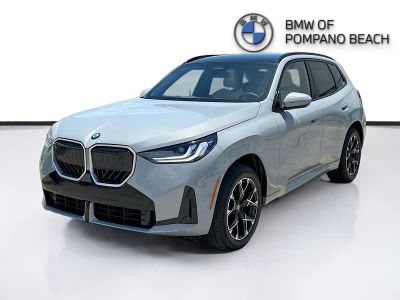 2026 BMW X3 — rear three-quarter view