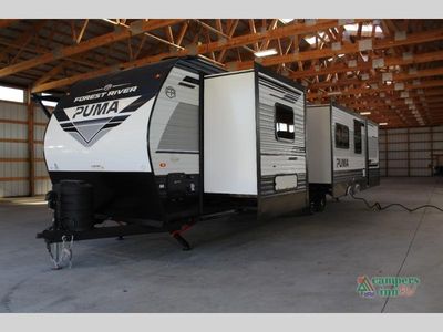 2026 Forest River RV Puma — rear three-quarter view