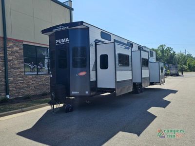 2026 Forest River RV Puma Vista — rear three-quarter view
