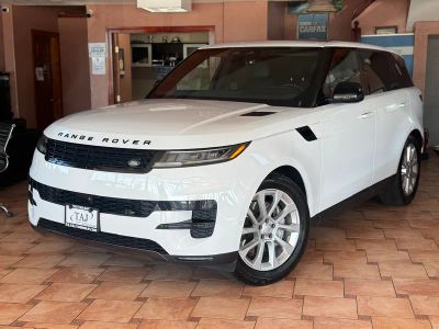 2025 Land Rover Range Rover Sport in White — front three-quarter view