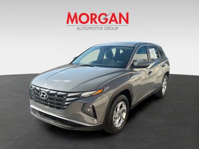 2024 Hyundai Tucson — rear three-quarter view