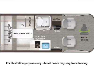 2026 Thor Motor Coach TRANQUILITY — photo 18 view