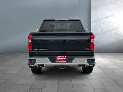 2021 Chevrolet Silverado 1500 — rear three-quarter view