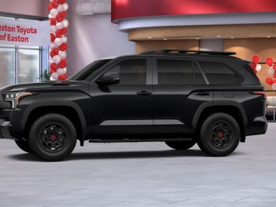 2026 Toyota Sequoia — rear three-quarter view