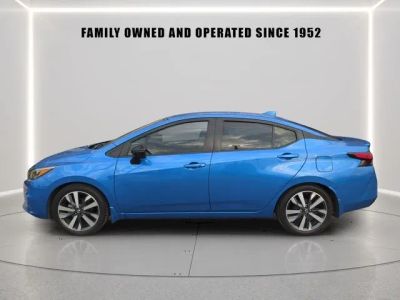 2021 Nissan Versa — rear three-quarter view