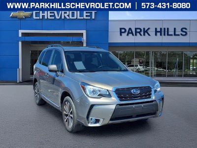 2018 Subaru Forester 2.0XT Touring in Brown — front three-quarter view