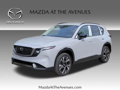 2026 Mazda CX-5 2.5 S Preferred in Gray — front three-quarter view
