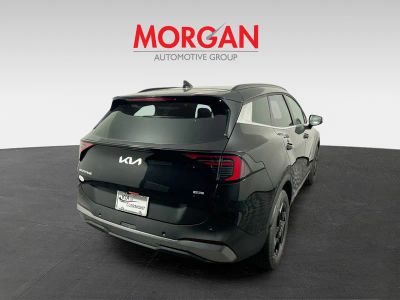 2026 Kia Sportage Hybrid — rear three-quarter view