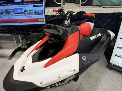 2026 Sea-Doo Spark™ Trixx for 1 Rotax® 900 ACE™ - 90 iBR and Audio — front three-quarter view