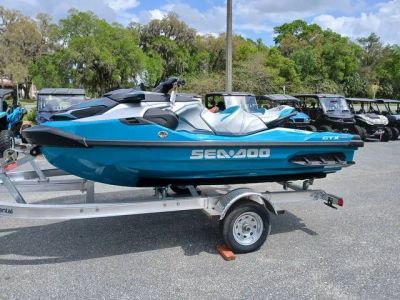 2026 Sea-Doo GTX™ Limited 325 Teal Metallic — front three-quarter view