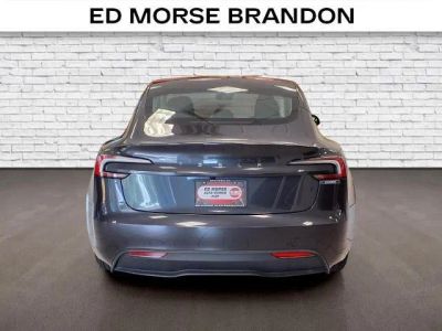 2025 Tesla Model 3 — interior view