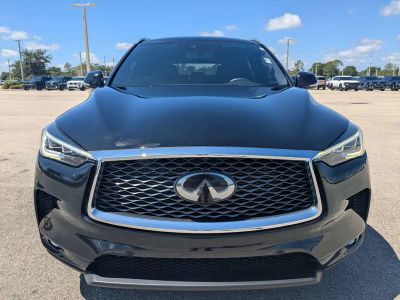 2021 INFINITI QX50 — rear three-quarter view