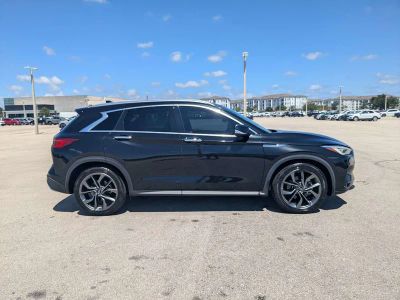 2021 INFINITI QX50 — interior view