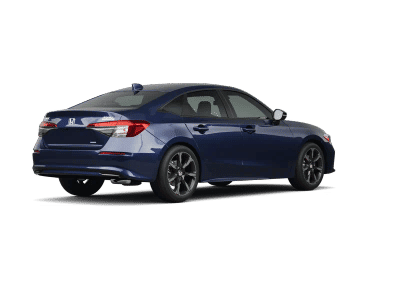 2026 Honda Civic Sedan Hybrid — rear three-quarter view