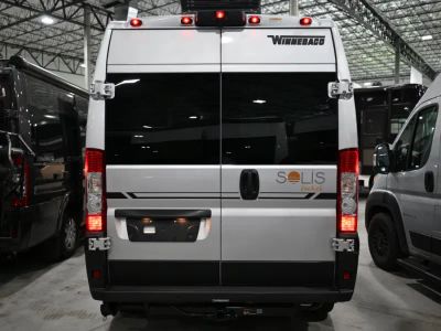 2027 Winnebago SOLIS POCKET — rear three-quarter view