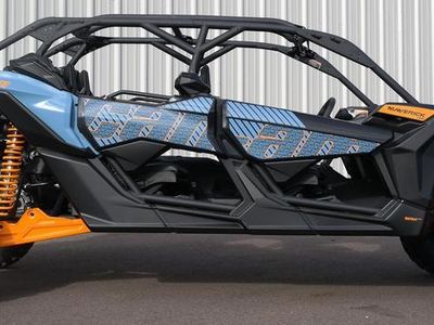 2026 Can-Am Maverick X3 MAX RS Turbo Scandi Blue & Orange Crush - Photo 8