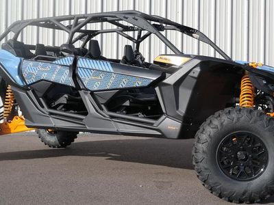 2026 Can-Am Maverick X3 MAX RS Turbo Scandi Blue & Orange Crush - Photo 3