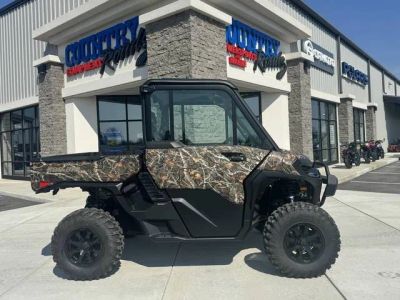 2026 Can-Am® Defender XT CAB HD11 Dark Wildland Camo — front three-quarter view