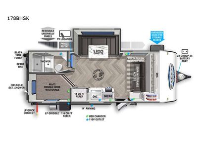 2021 Forest River RV Salem FSX - Photo 2