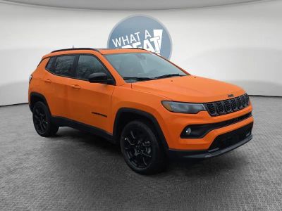 2026 Jeep Compass Latitude in Joose — front three-quarter view
