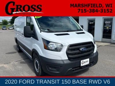2020 Ford Transit-150 Cargo Van Base in Oxford White — front three-quarter view
