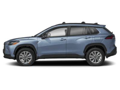 2026 Toyota Corolla Cross — rear three-quarter view
