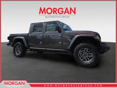 2026 Jeep Gladiator Mojave in Gray — front three-quarter view