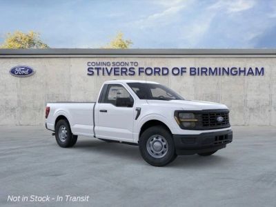 2026 Ford F-150 XL in Oxford White — front three-quarter view