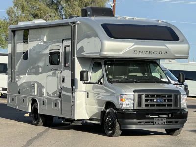 2027 Entegra ODYSSEY — front three-quarter view