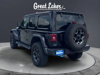2021 Jeep Wrangler — rear three-quarter view