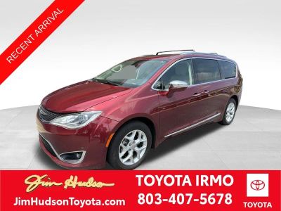 2020 Chrysler Pacifica Limited in Velvet — front three-quarter view
