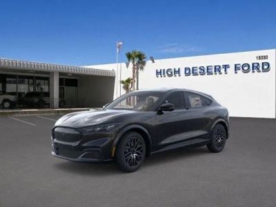 2026 Ford Mustang Mach-E Premium in Shadow Black — front three-quarter view