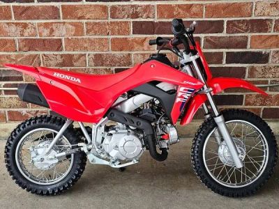 2026 Honda® CRF110F — front three-quarter view