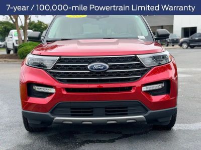 2022 Ford Explorer — interior view