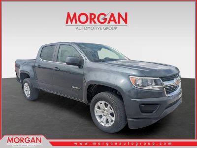 2020 Chevrolet Colorado 2WD LT in Shadow Gray Metallic — front three-quarter view