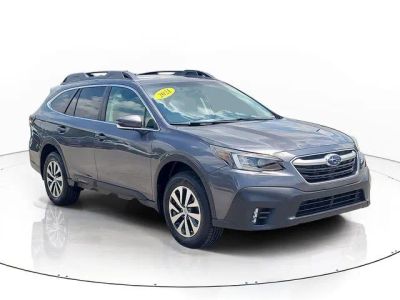 2021 Subaru Outback — rear three-quarter view