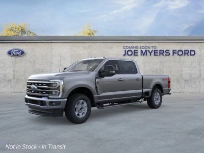 2026 Ford F-250 in M7 Gray — front three-quarter view