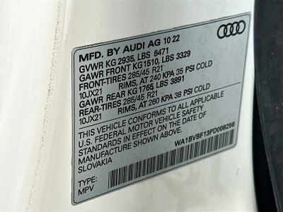 2023 Audi Q8 — photo 36 view
