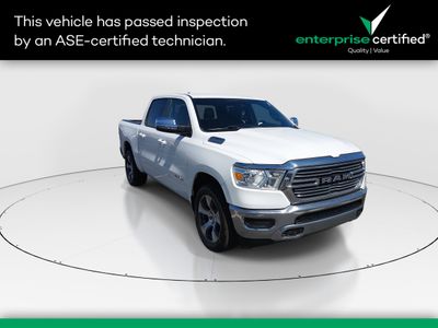2024 Ram 1500 Laramie 4x4 Crew Cab 5'7" Box — front three-quarter view