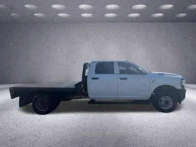 2022 RAM 3500 Chassis Cab Tradesman in Bright White Clear Coat — front three-quarter view