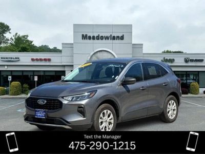 2024 Ford Escape Active in Gray — front three-quarter view