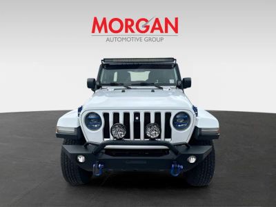 2018 Jeep Wrangler Unlimited — rear three-quarter view