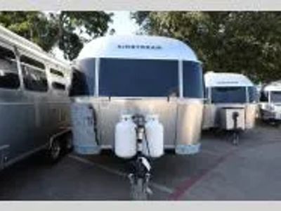 2026 Airstream 30RB — front three-quarter view