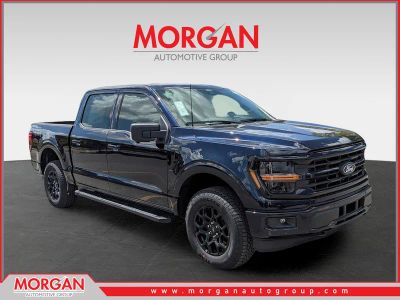 2026 Ford F-150 XLT in Blue — front three-quarter view